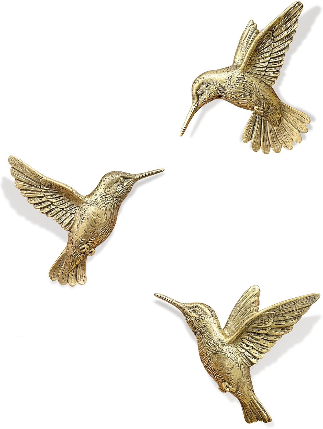 3-Piece Hummingbird Wall Decor Set
