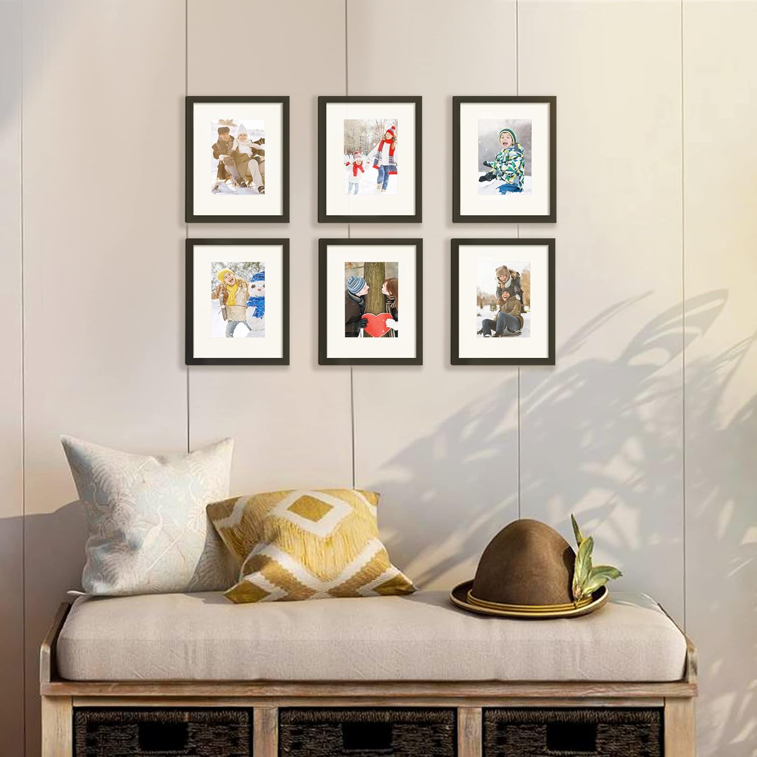 Black Finish Multi-Size Frame