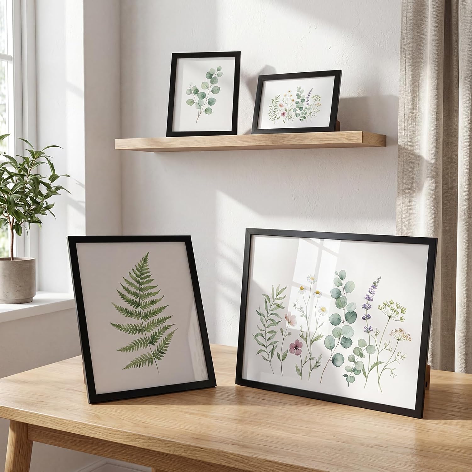 Multi-Size Black Frame Set