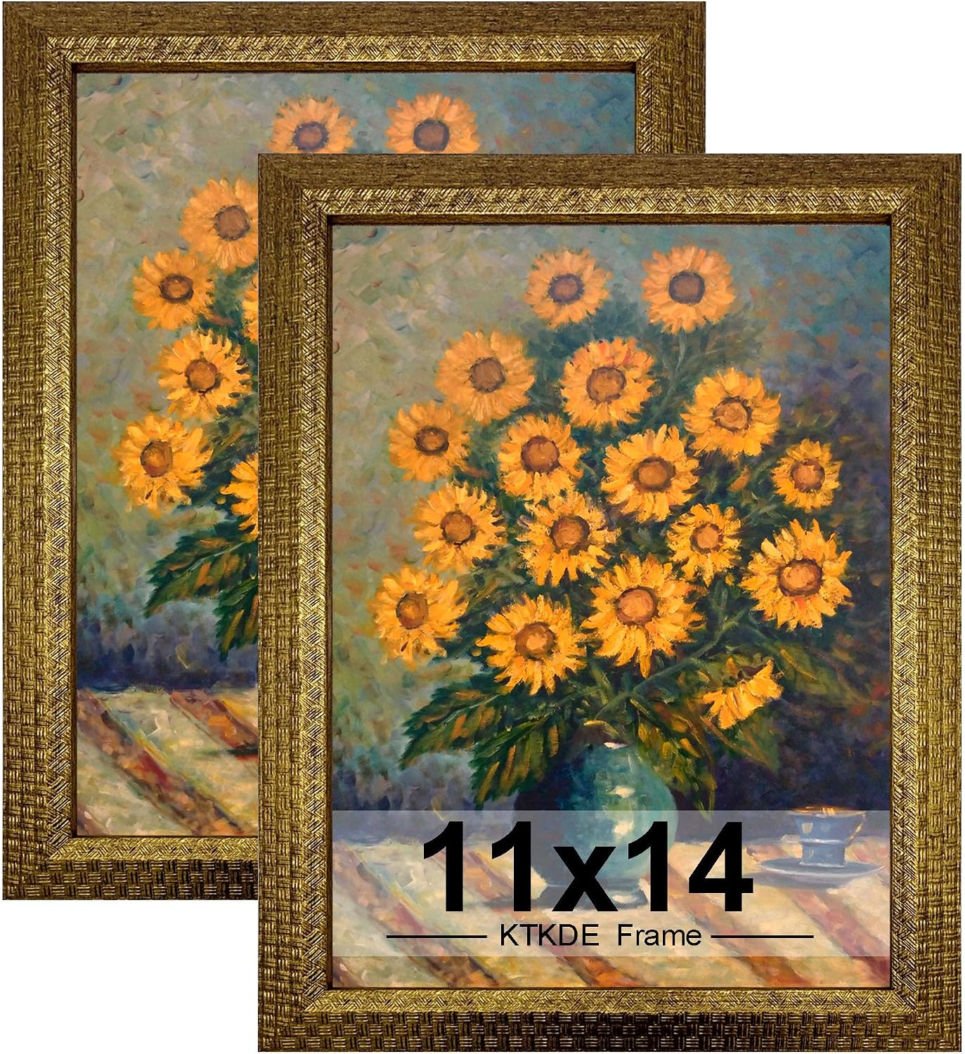 Ornate Gold Finish Multi-Size Frame Set