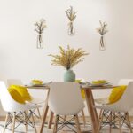 Three-Piece Metal Floral Wall Decor