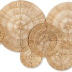 Six-Piece Woven Jute Wall Decor Set