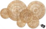 Six-Piece Woven Jute Wall Decor Set