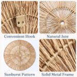 Six-Piece Woven Jute Wall Decor Set
