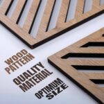 Three-Piece Wooden Mountain Wall Art Set