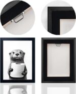 Framed Raccoon Toilet Paper Wall Art